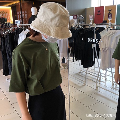 ビッグシルエットTシャツ(ポケット付き)