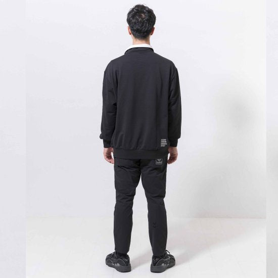hummel PLAYコラボスウェットハーフジップトップ