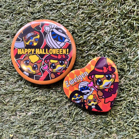 ハロウィン缶バッチ
