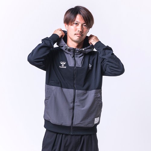 hummel PLAYスウェットフルジップフーディー