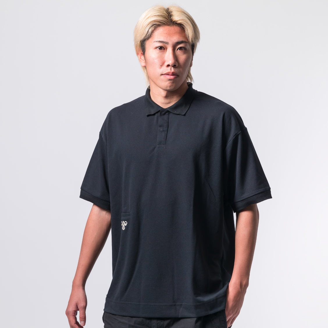 hummel PLAYコラボ ポロシャツ