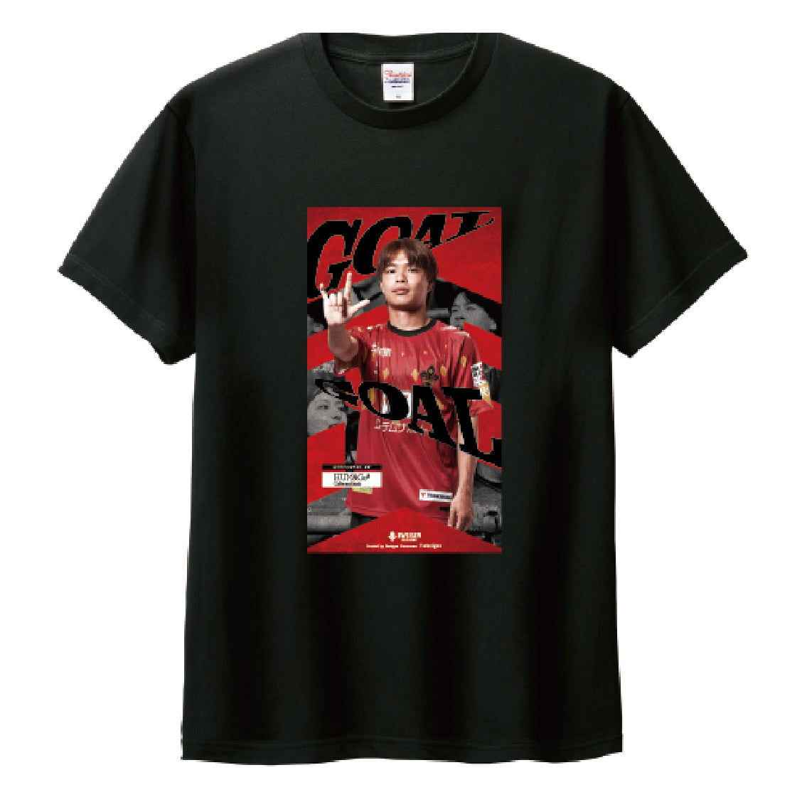 【8月】ゴール記念 Tシャツ(ブラック)