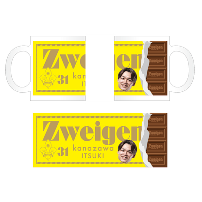 チョコレートデザイン プレーヤーズマグカップ