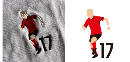 キャンバスフラットポーチ