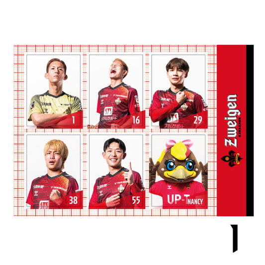 証明写真風ステッカー（全６種）