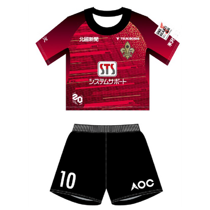 パンツ付きキッズユニフォーム