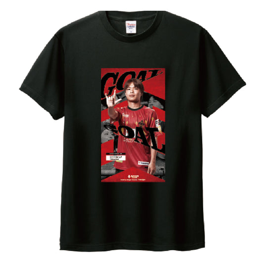 【8月】ゴール記念 Tシャツ(ブラック)