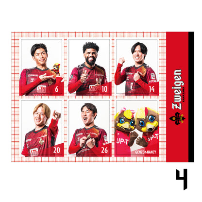 証明写真風ステッカー（全６種）