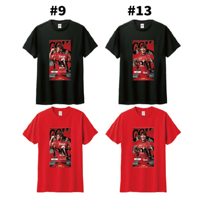 【9月】ゴール記念 Tシャツ(ブラック)