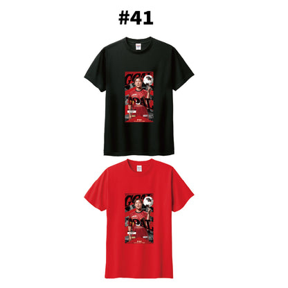 【9月】ゴール記念 Tシャツ(レッド)