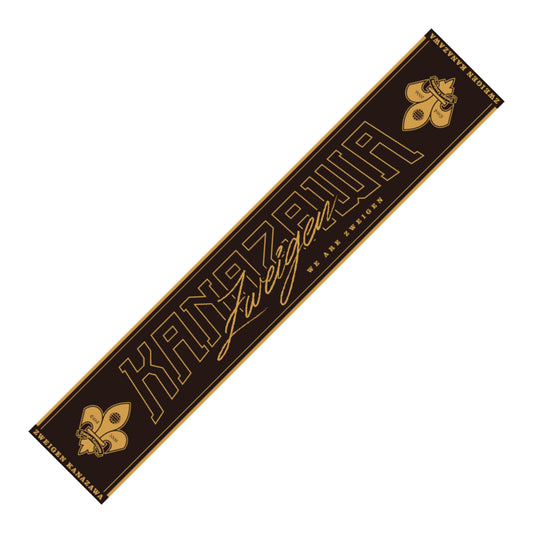 タオルマフラー(BLACK&GOLD)