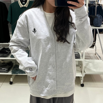 スウェットカーディガン