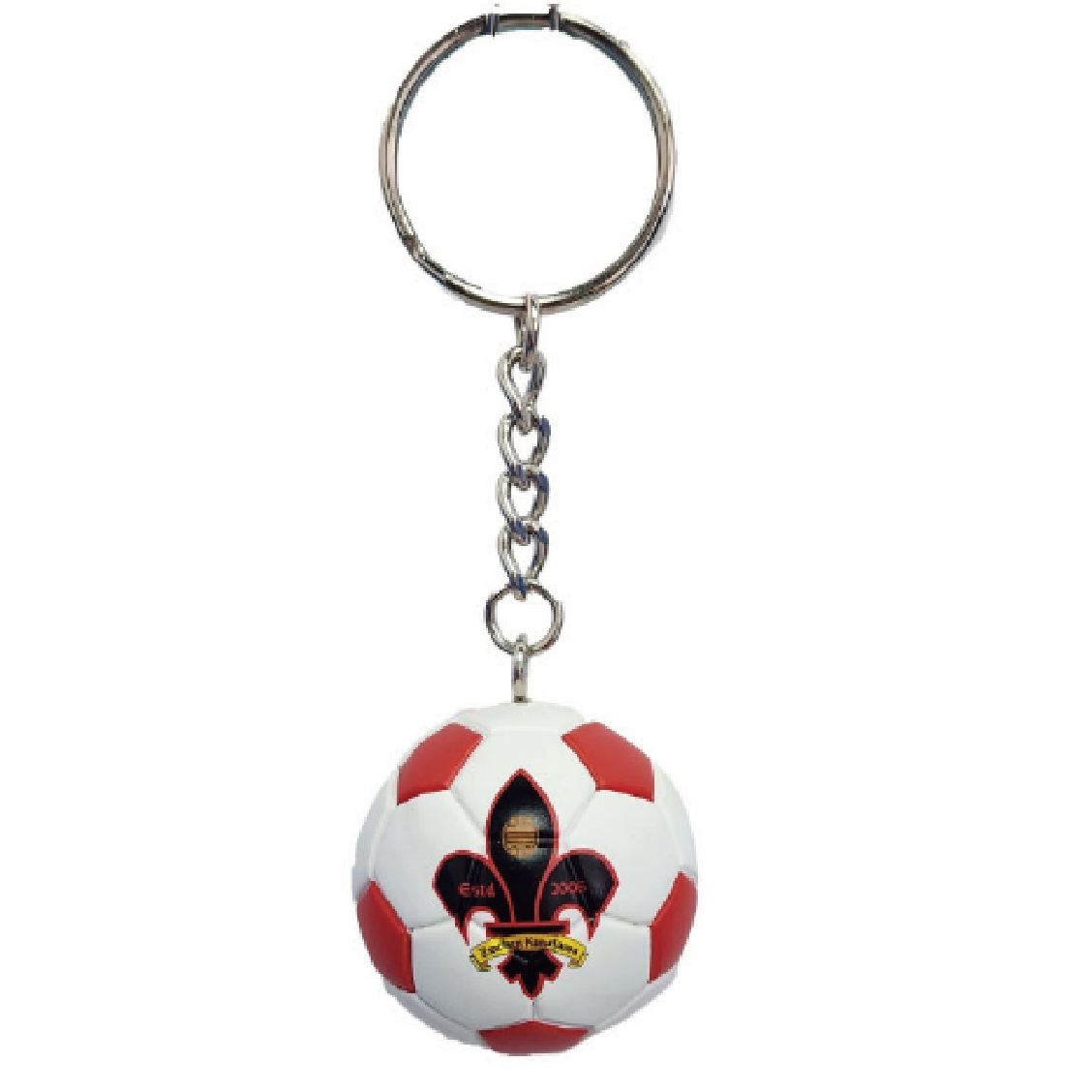 サッカーボールキーホルダー