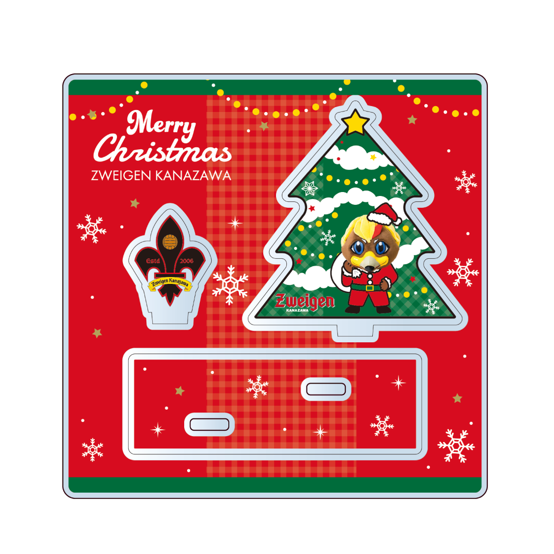 クリスマスデザイン アクリルスタンド